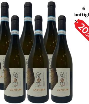6 Flaschen La pietra Verdicchio DOC der Castelli di Jesi Classico Capriotti