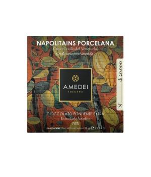 Scatola 12 Napolitains Porcelana puro Criollo Amedei