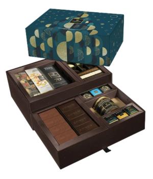 Scatola DONO Amedei assortimento misto di selezioni di cioccolati 846 gr
