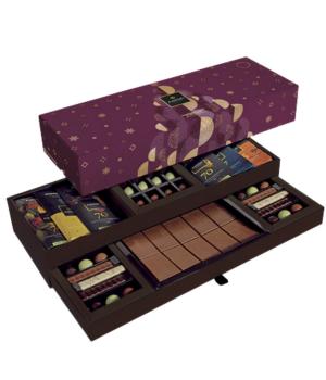 Scatola SOGNO Amedei tavolette praline lingotti e barre 1132 gr