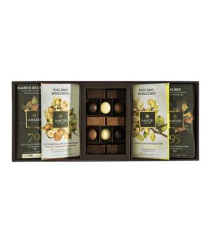 Scatola MAGIA Amedei mix di tavolette praline e cioccolatini 315 gr