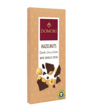 Domori Tavoletta Antologia Cioccolato fondente e Nocciole con criollo - 75 gr