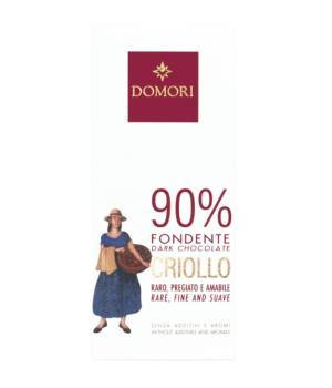 Domori tavoletta linea blend Criollo 90% - 50 gr