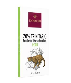 Domori Tavoletta Trinitario Cioccolato Fondente Perù 70% - 50g