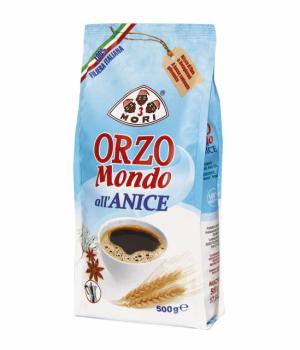 Orzo Mondo Anice macinato Tre Mori coltivato e raccolto nelle Marche - BIO