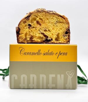 Panettone caramello salato e pera Cardena pasticceria artigianale