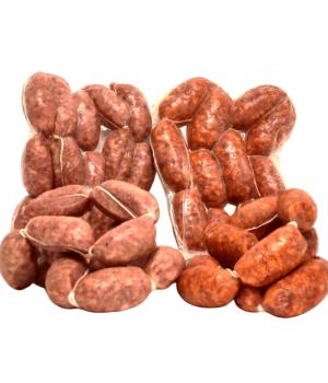 Scharfe Mini-Schweinswürstchen Funari