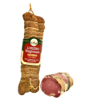 Lonzino Schweinefilet gereift Funari Wurstfabrik