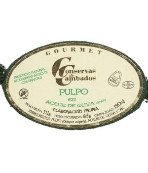 Polpo in olio di oliva Conservas de Cambados 120 gr