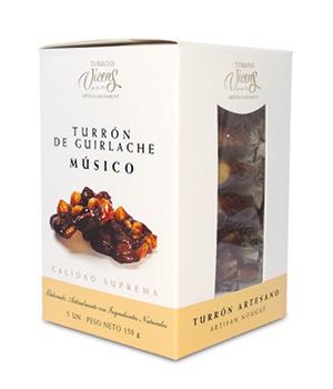 Torrone Guirlache frutta secca Torron Vicens 150 gr