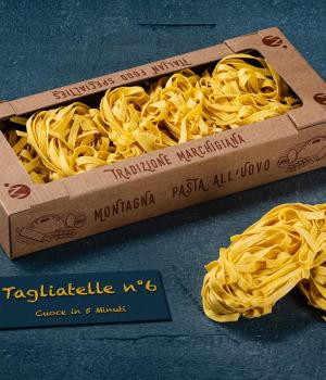 Tagliatelle Eiernudeln pasta Domenico Montagna