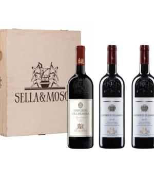 Sella e Mosca la verticale Marchese di Villamarina 2010/2012/2016 Alghero Cabernet Riserva DOC