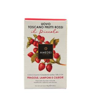 Amedei Uovo Il piccolo Toscano Frutti Rossi 80 gr