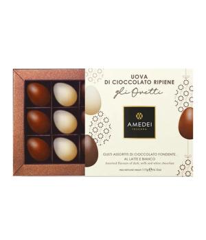 Amedei Uovo di cioccolato ripieno 117 gr 9 pz