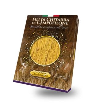 Fili di CHITARRA Oro di Campofilone Carassai Pasta handwerkliche Methode