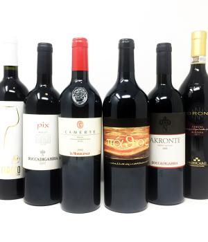VINTAGE by .. MARCA 6 excellent vintage red wines