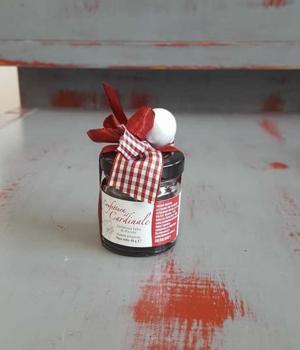 Favor for baptism with typical products: VISCIOLE jam