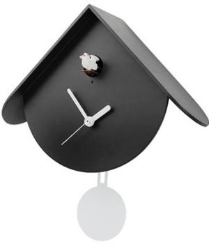 TITTI 2077 black Pendulum Wall Cuckoo Clock Modern Design