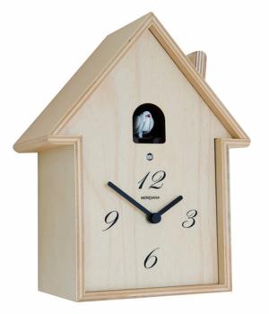 MERIDIANA 220 birch Wooden Wall Cuckoo Clock