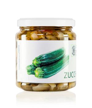 Crisp zucchini Italian vegetables in oil San Michele Arcangelo - BIO