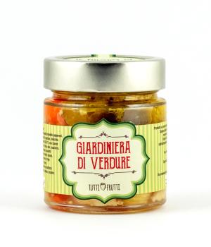 Vegetable Giardiniera Tuttifrutti classic Italian appetizer