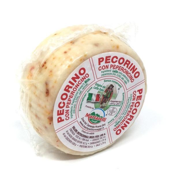 Pecorino-Käse mit Chili Martarelli Italienische Käse