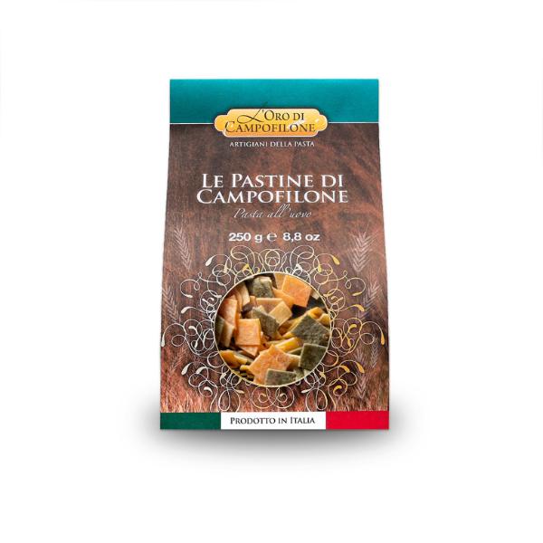QUADRUCCI Tricolori Carassai Pastina uovo Campofilone qualità Italiana