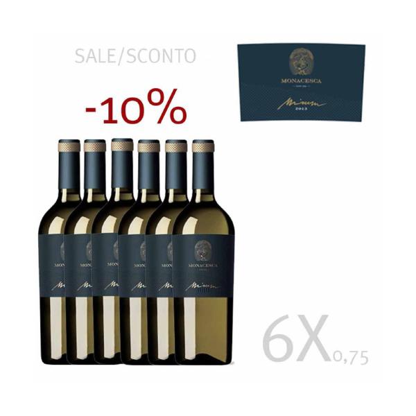 MIRUM 6 bottiglie vino bianco La Monacesca Verdicchio di Matelica DOCG