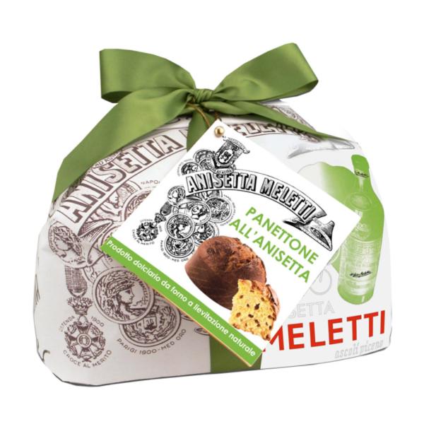 PANETTONE with ANISETTA Meletti without candied fruit with natural leavening