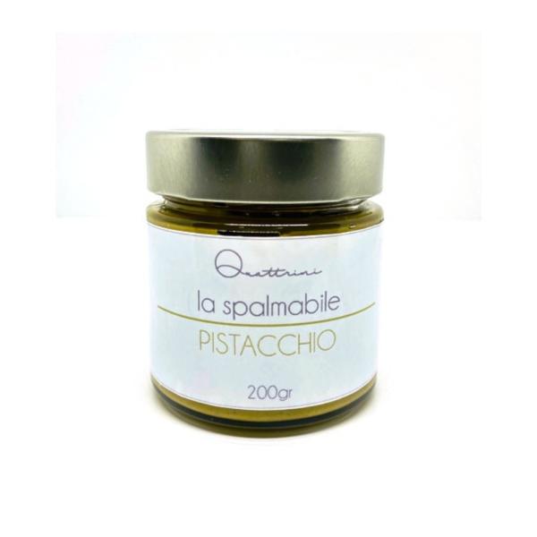 Italian artisanal spread with pistachio Quattrini