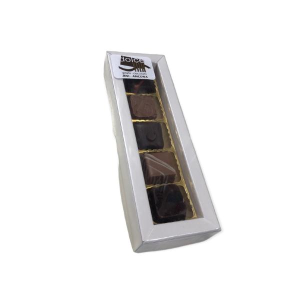 Cioccolatini misti artigianali Dolce Vita confezione 5 pezzi
