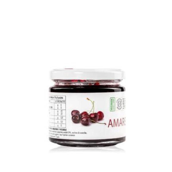 Organic sour cherry compote italian San Michele Arcangelo - BIO