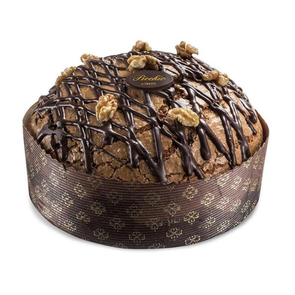 Panettone cioccolato e noci pasticceria artigianale Picchio