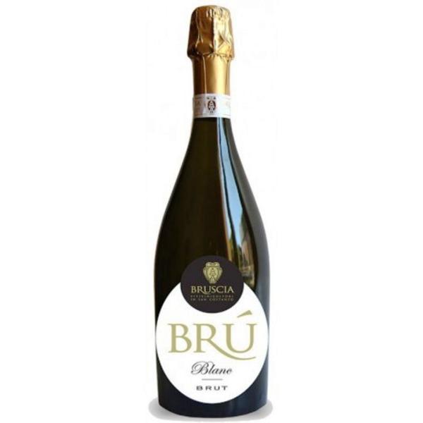Bru' blanc Organic white sparkling wine from the Bruscia cellar - BIO