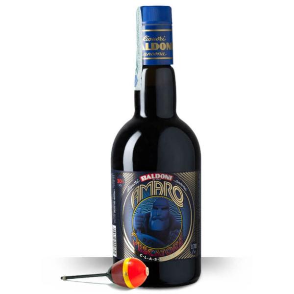 Amaro del Pescatore Baldoni liquore di erbe aromatiche uso cocktail e digestivo