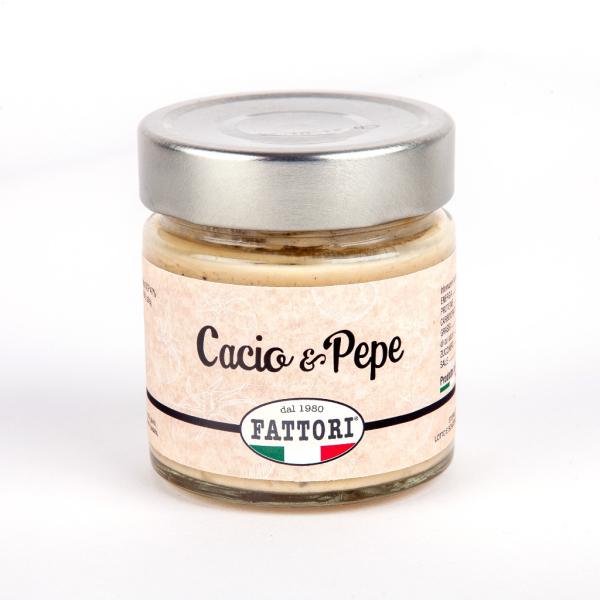 Cacio and pepper ready gluten-free sauce Fattori Patrizia
