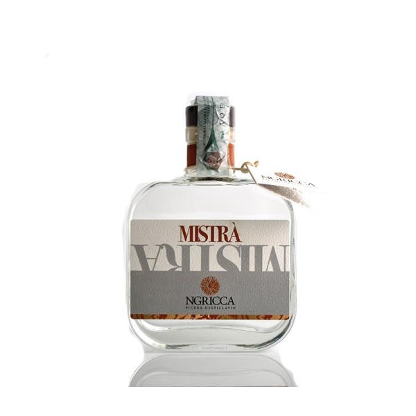 Mistra' aniseed liqueur Ngricca agri-distillery from Marche region