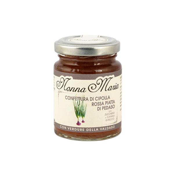 Flat red onion from Pedaso with Nonna Maria jam