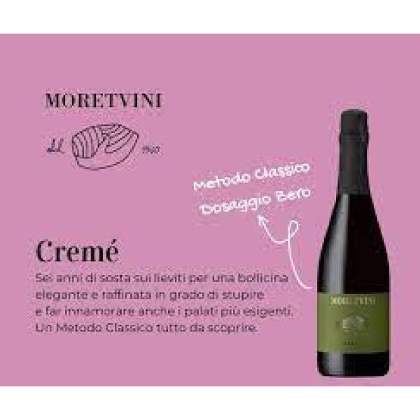 Creme Moret Vini Metodo Classico Chardonnay
