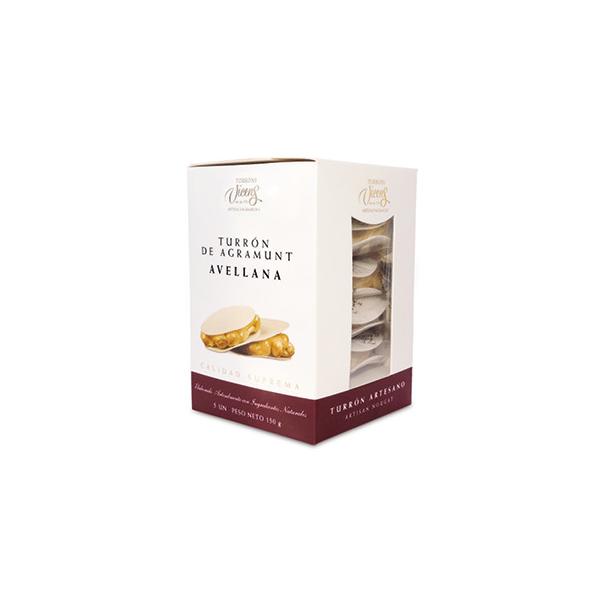 Torrone di Agramunt con nocciole Torron Vicens 150 gr