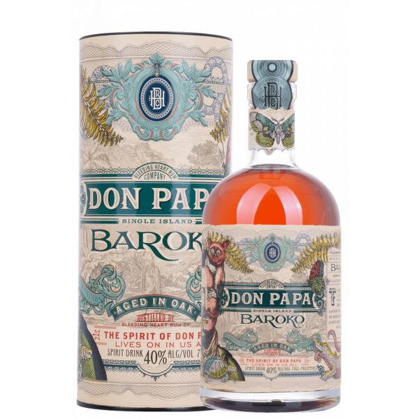 Rum Don Papa Baroko astucciato