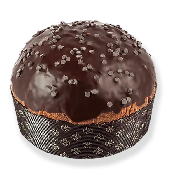 Panettone al Cioccolato Fondente Cardena' alta pasticceria artigianale