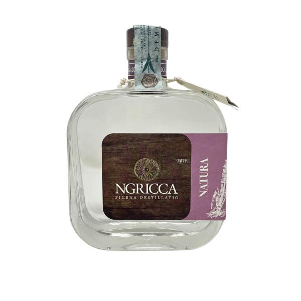 Vodka natura Ngricca distillery made in Piceno