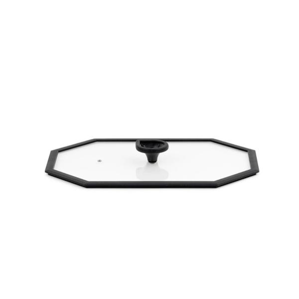 Octagonal lid tempered glass cover Luchetti