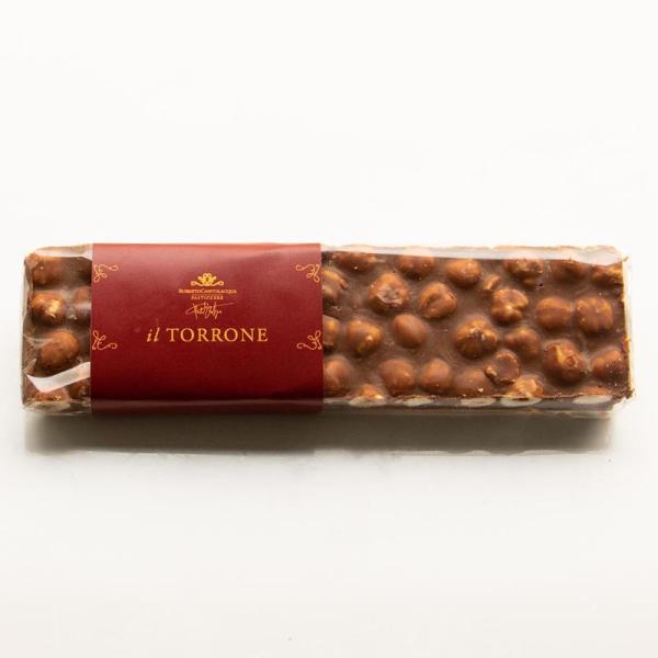 Torrone intramontabile nocciolato al latte Roberto Cantolacqua pasticcere