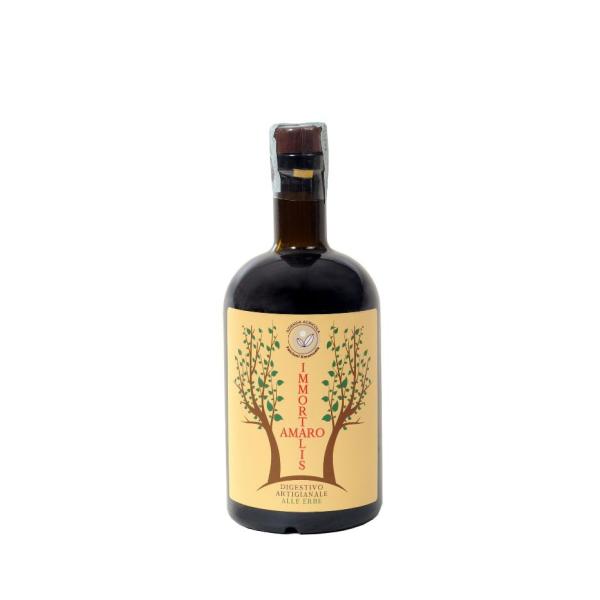 Immortalis amaro digestivo artigianale alle erbe Falcioni Emanuele