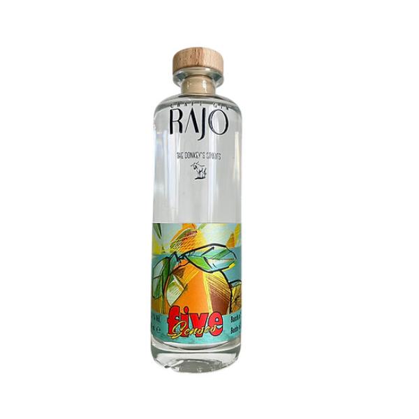 Rajo five senses Gin C&E Italian Distillery gusto fresco e agrumato