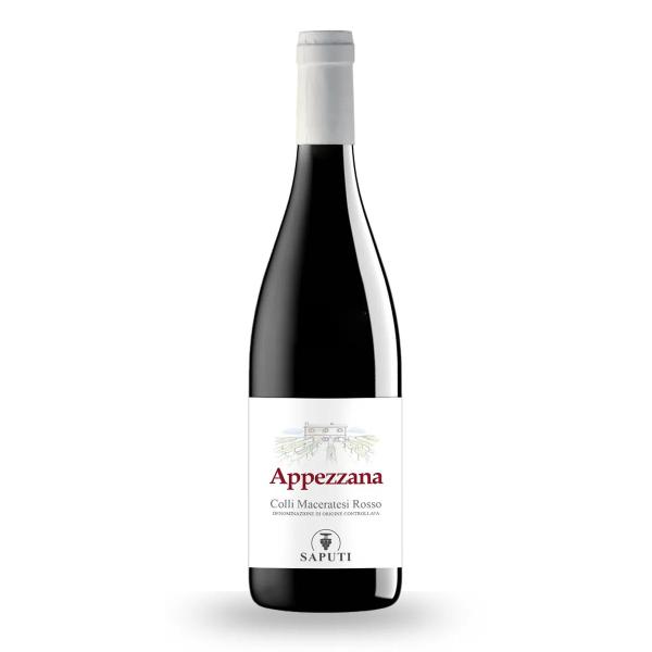 Appezzana rosso Colli Maceratesi DOC Saputi - BIO