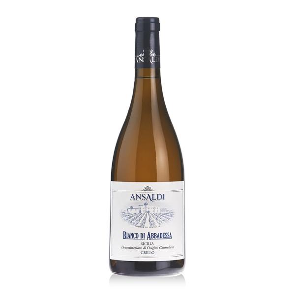 Bianco di Abbadessa Grillo DOC Sicilia cantina Ansaldi - BIO