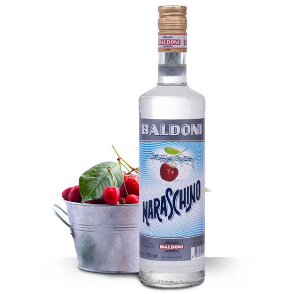 Maraschino antico liquore dolce distillato ciliege Baldoni